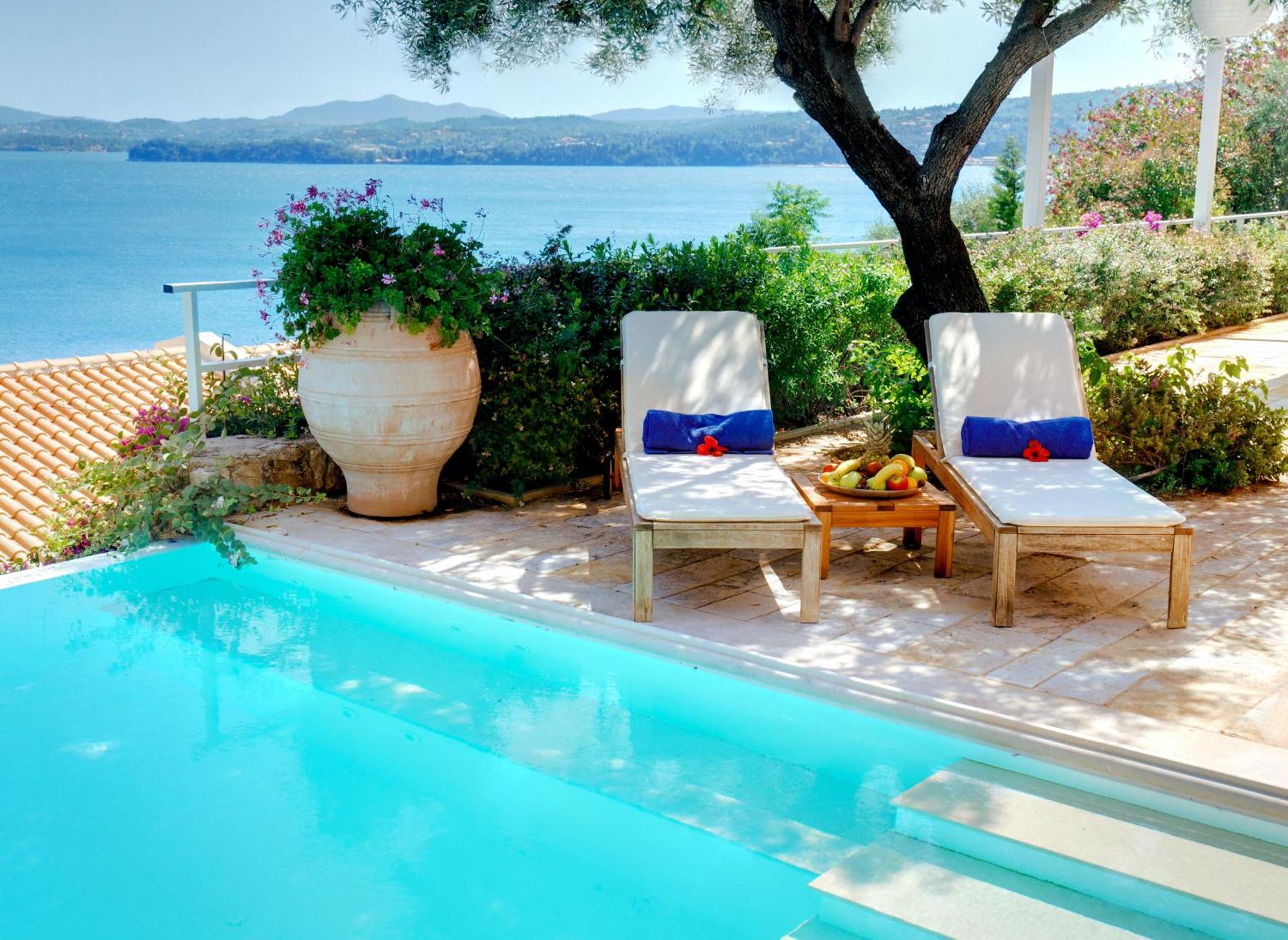 Corfu Luxury Villas Barbati Bilik gambar